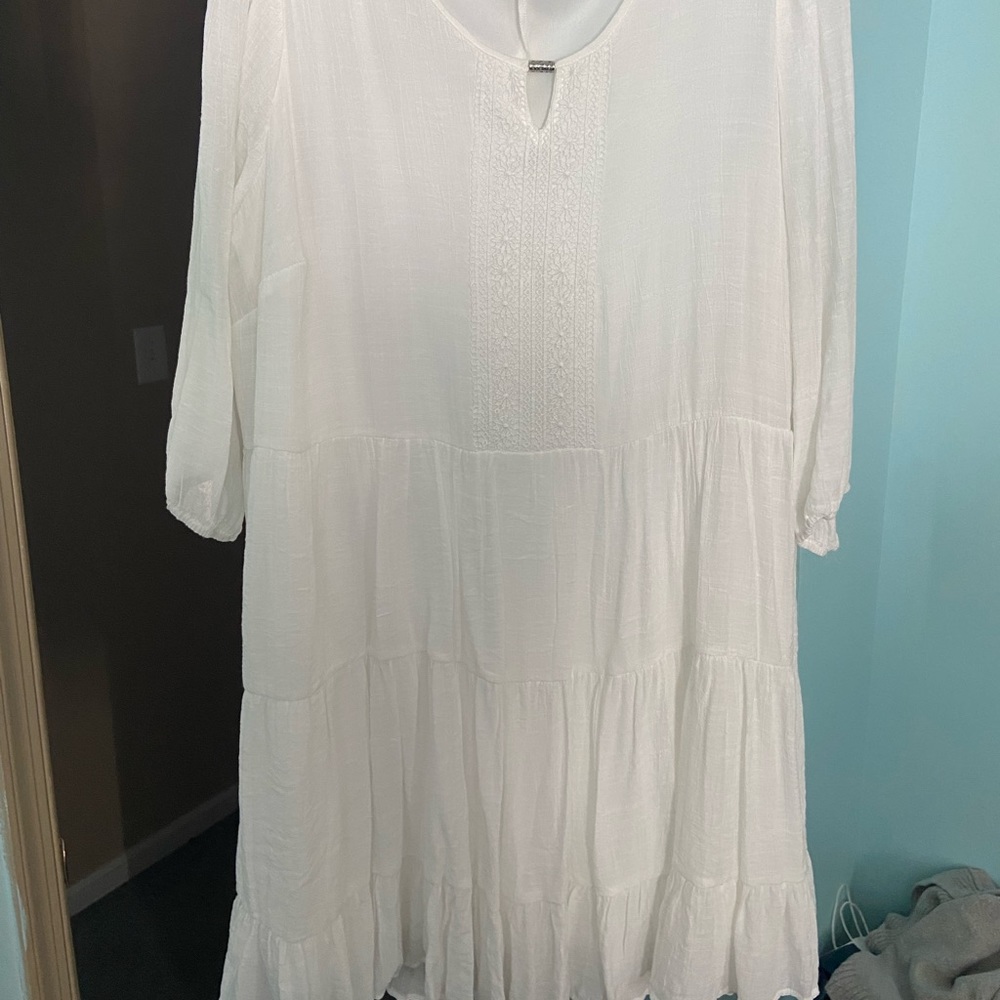 White dress